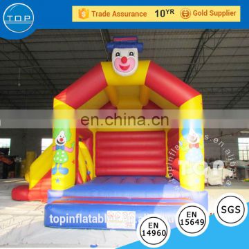 TOP inflatable bouncy castle slide trampoline for kids