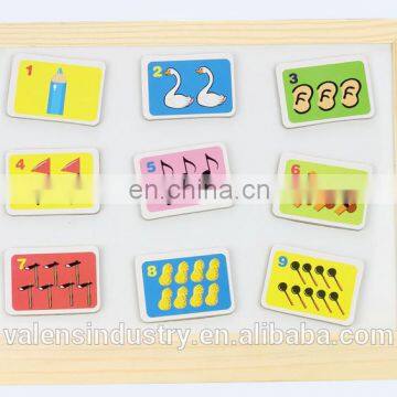 OEM Wholesale Educational Wooden Magnetic Kids Drawing Board/educational Toys for Kids photo-4