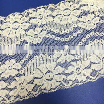 China Supplier Tricot Elastic Wide Stretch Lace for Underwear photo-2