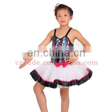 Professional colourful sequins children ballet tutu dress ET-013#