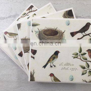 Promotional Gift Ceramic Coffee Cup Pad, Ceramic Drink Coaster Set photo-6