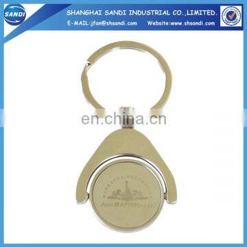 promotional custom shape metal keychain