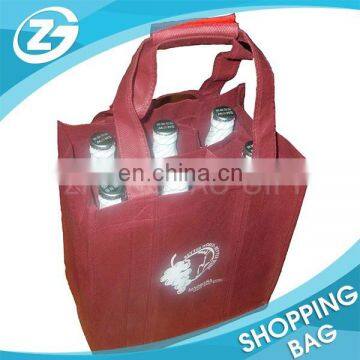 Reusable Carrying Large Capacity Eco 4 Coffee Cups Non Woven Bag photo-4