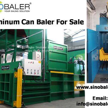 Aluminum Beer Cans Baler Machine / Aluminum Drink Cans Baler