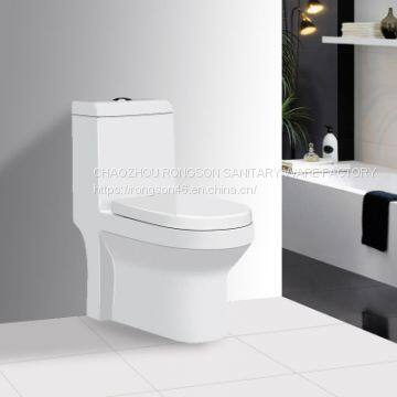 Hot Selling competitive price bathroom sanitary ware white Ceramics one piece italian roca single toilet wc