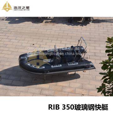 RIB350 3.5m Semi Rigid Boat 350 Inflatable RIB Boat With CE photo-3