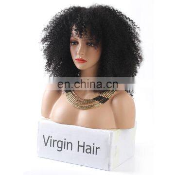 Human Lace Wig Afro Kinky Human Hair Lace Front Wigs photo-3