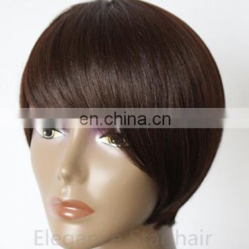 Alibaba com wholesale 100% virgin short blonde Malaysia human hair wigs