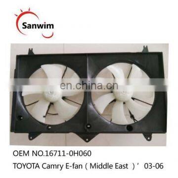 T-O-Y-O-T-A C-A-M-R-Y 16711-0H060 FAN SHROUD 2.4 L4 03-06 DUAL RADIATOR COOLING OEM