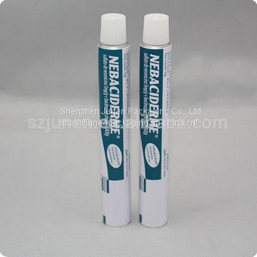 Aluminum Collapsible Packaging Tube for Pharmaceutical Ointment Medicine