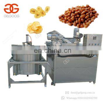 Groundnut Peanut Plantain Banana Electric Deep Frying Equipment Potato Chips Fryer Machine Price photo-2