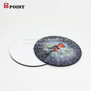 Creative Digital Wall Hanging Clock Sublimation MDF Materials photo-2