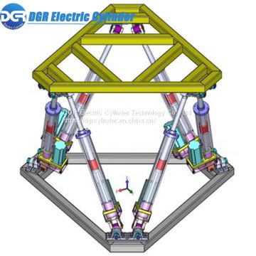 Chinese Manufacturer Of High Quality Precision Servo Electric Linear Actuator for 6DOF Motion Simulator Platform