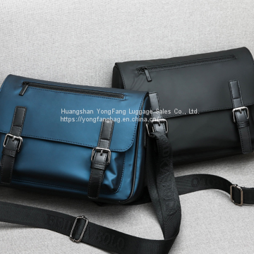 New Men's Business Shoulder Bag Waterproof Korean Version of Nylon Cloth Bag photo-3