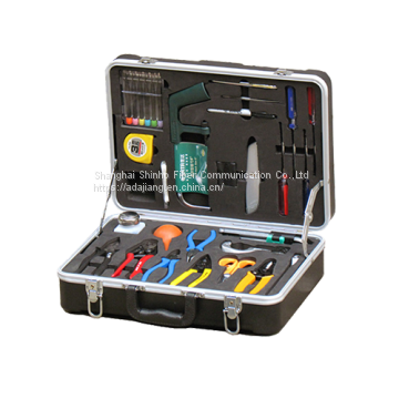 Fiber Optic Basic Tool Kit with Tri-Hole Stripper, Scissors, Buffer Tube Stripper X-20A