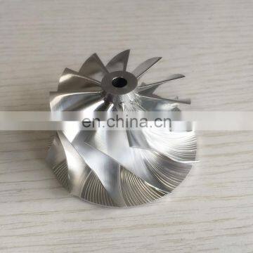 CT12 47.04/58.03mm 11+0 Blades Turbocharger Billet/aluminum 2618/milling Compressor Wheel