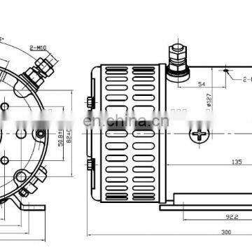 24v 4kw Electric dc Car Wheel Motor DC photo-4