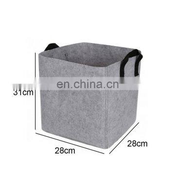 1/3 / 5 / 7 / 10 / 15 / 20 / 25 / 45 / 60 Gallon Square Felt Fabric Grow Bag for Trees and Flower photo-2