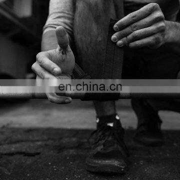 Padded Cotton Bodybuilding Wrist Straps With Cushioned Wrist photo-6