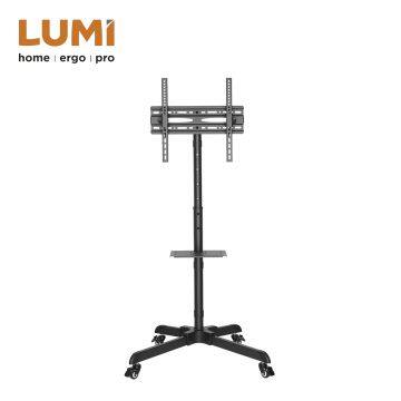 Low Cost Height Adjustable Mobile Steel TV Cart photo-2