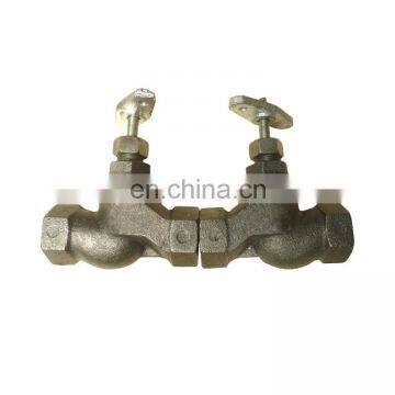 GOST standard thread control globe valve,screw end forged flanged cast iron globe valve