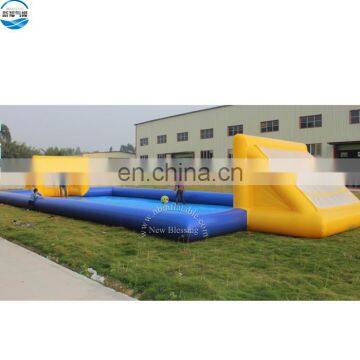 Inflatable human football game/ Inflatable human football pitch/ inflatable human table football