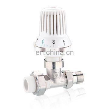 J3003 BSP NPT brass thermostatic radiator control valve