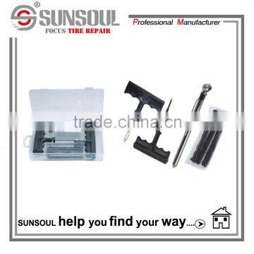 SUNSOUL China emergency tire plug rubber seal tubeless tyre seal repair kit ABTK06