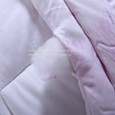 Unique Print Design Luxury 100 % Cashmere Quilt Winter Comforter With Light Weight photo-5