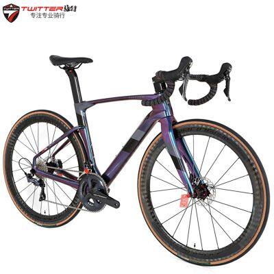 Chinese Suppliers Carbon Bicycle Factory Rival 22 Speed Complete Full Carbon Fiber Road Bike photo-2