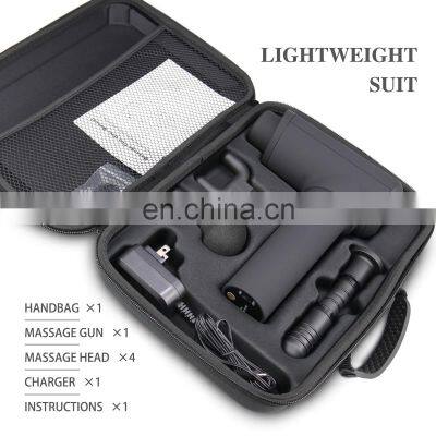 2020 New Arrivals Portable Private Label Percussion Cordless Deep Tissue Vibration Muscle Massager Body Mini Massage Gun photo-4