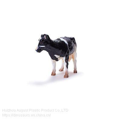 Custom Holstein Friesian Figure Pvc Holstein Cow Animal Model Toy Vivid Holstein Friesian Cow Action Figure photo-4