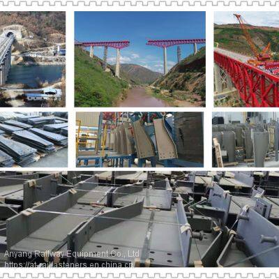 T-shaped Steel Beams for Railway Bridge