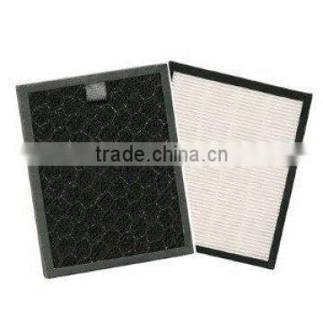 panel of remove formaldehyde PP or paper honeycomb activated carbon air purifier replacement home air filter