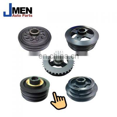 Jmen 11237568345 vibration damper harmonic balancer crankshaft pulley for BMW E60 E61 E63 E64 E65 E66 E53