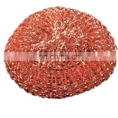 15g copper scourer making by 99% copper wire weaved