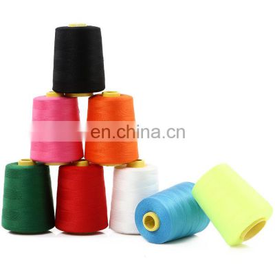 High quality high texture 100% polyester 40s /2 sewing thread in bulk for jeans