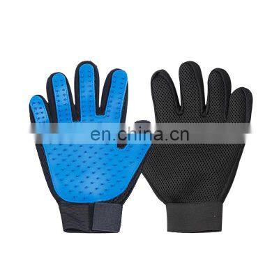 2 in 1 5 Finger Design Pet Grooming Supplies Gloves Pet Grooming Gloves photo-3