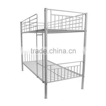 2 Person 2x 3FT Single Size Black Silver Metal Bunk Bed Frame photo-3