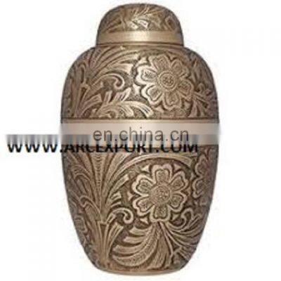 brass antique metal urns