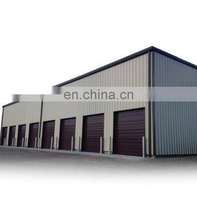 Popular Chinese Multipurpose How Install Prefab Temporary Metal Steel Structure Warehouse Buildings