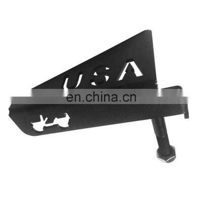 Hot Selling USA pattern Foot Pegs For Jeep Wrangler TJ/JK/JL 2007-2018  For Jeep Wrangler accessories