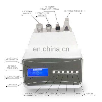 RF+Ultrasound Activate Collagen Anti-aging Skin Care Beauty Machine Face Lift Skin Rejuvenation Deep Cleaning&Moisturizing
