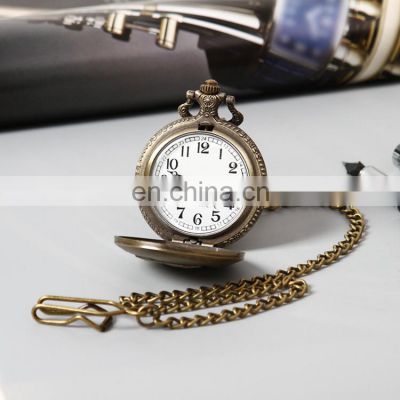 GOHUOS Old style Cheap Alloy Pocket Wristwatches Quartz Analog Brand Watch Cheap