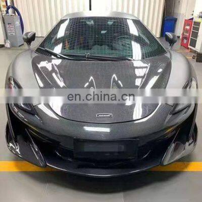 Runde Carbon Fiber Front Bumper Rear Bumper Side Skirt Spoiler Hood For Mclaren 540C 570S Upgrade 600LT Style Body Kit photo-5