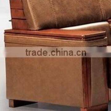 Oupusen 2016 New 1 1 3 Office Wooden Sofa Set photo-5