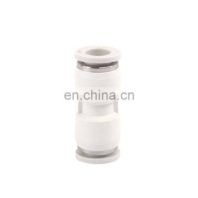 SNS BPU Series straight plastic pneumatic fitting push in air fitting union air hose quick connector