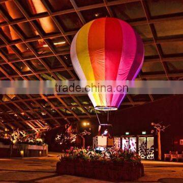 2015 decorative hot air balloon for shopping mall