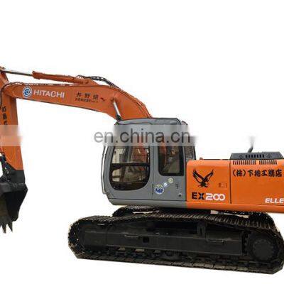 Crawler excavator hitachi ex200 ex200-5 digging machine for sale