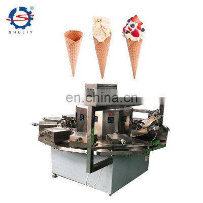 Snack food egg rolls bake machine wafer biscuits baker machine wafer roll making machine